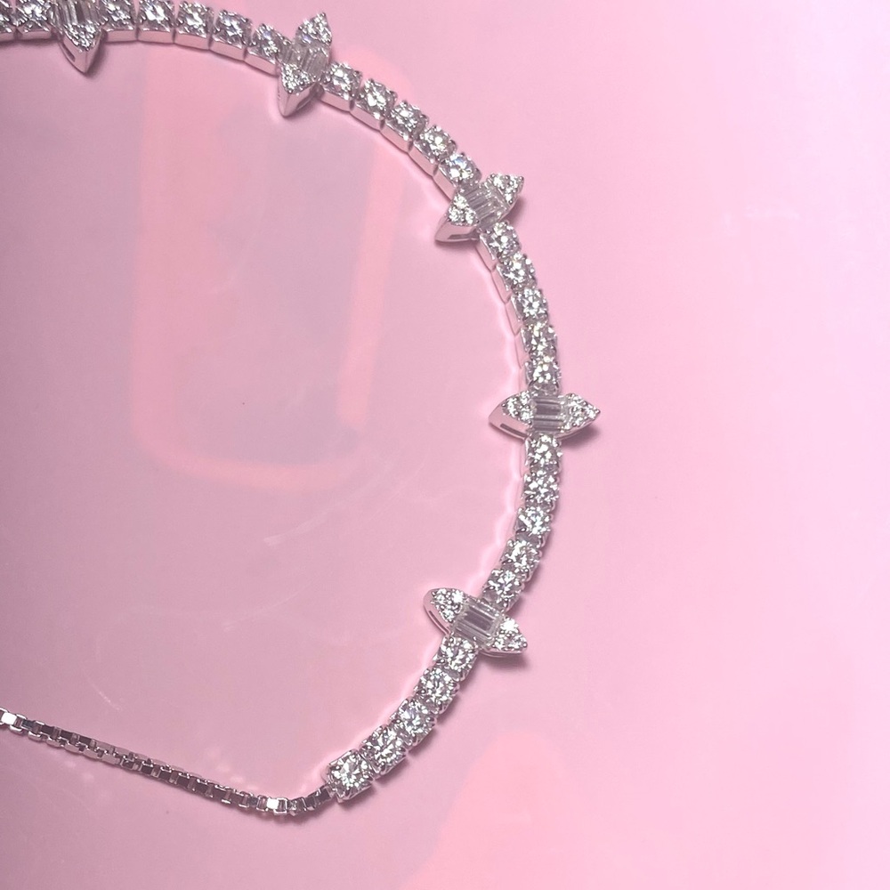 925 Moissanite Adjustable Bracelet 💎 - Picture 4 of 6